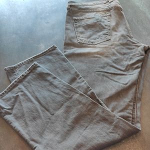 Lucky Brand gray wash straight leg jeans